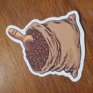 Coffee Bean Sticker